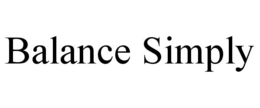BALANCE SIMPLY trademark