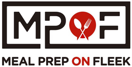MPOF MEAL PREP ON FLEEK trademark