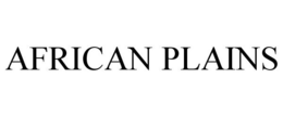 AFRICAN PLAINS trademark