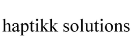 HAPTIKK SOLUTIONS trademark