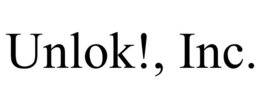 UNLOK!, INC. trademark