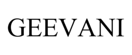 GEEVANI trademark