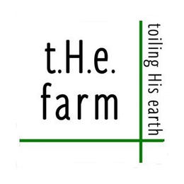 T.H.E. FARM TOILING HIS EARTH trademark
