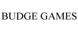BUDGE GAMES trademark