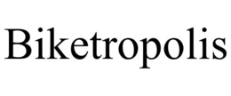 BIKETROPOLIS trademark