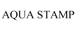 AQUA STAMP trademark
