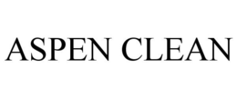 ASPEN CLEAN trademark