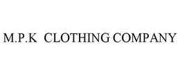 M.P.K CLOTHING COMPANY trademark