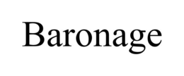 BARONAGE trademark