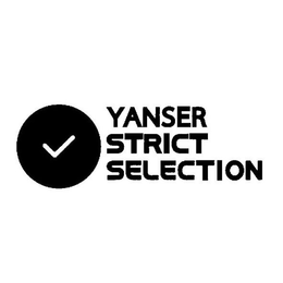 YANSER STRICT SELECTION trademark