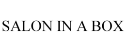 SALON IN A BOX trademark