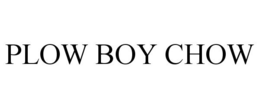 PLOW BOY CHOW trademark