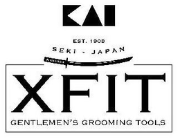 KAI EST. 1908 SEKI - JAPAN XFIT GENTLEMEN'S GROOMING TOOLS trademark