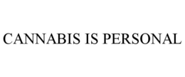 CANNABIS IS PERSONAL trademark