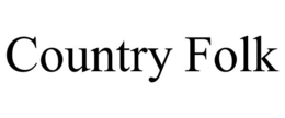 COUNTRY FOLK trademark