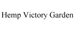HEMP VICTORY GARDEN trademark