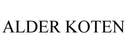 ALDER KOTEN trademark