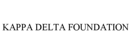 KAPPA DELTA FOUNDATION trademark