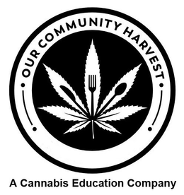 ··OUR COMMUNITY HARVEST·· A CANNABIS EDUCATION COMPANY trademark