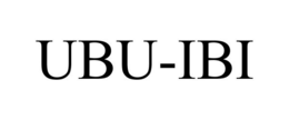 UBU-IBI trademark
