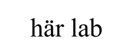 HÄR LAB trademark