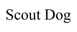 SCOUT DOG trademark