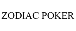 ZODIAC POKER trademark
