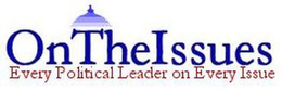 ONTHEISSUES EVERY POLITICAL LEADER ON EVERY ISSUE trademark