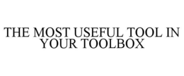 THE MOST USEFUL TOOL IN YOUR TOOLBOX trademark