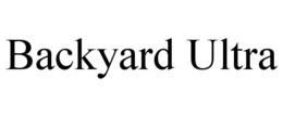 BACKYARD ULTRA trademark