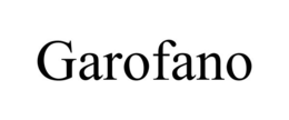 GAROFANO trademark