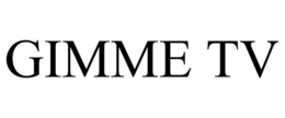 GIMME TV trademark