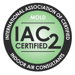INTERNATIONAL ASSOCIATION OF CERTIFIED INDOOR AIR CONSULTANTS MOLD IAC2 CERTIFIED trademark
