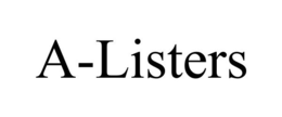 A-LISTERS trademark