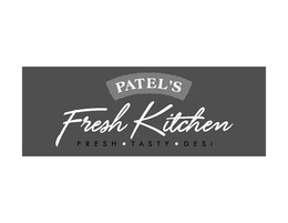 PATEL'S FRESH KITCHEN FRESH · TASTY · DESI trademark