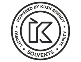 K POWERED BY KUSH ENERGY QUALITY SOLVENTS SAFETY trademark