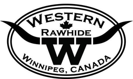 W WESTERN RAWHIDE WINNIPEG, CANADA trademark