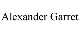 ALEXANDER GARRET trademark