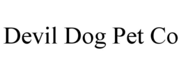 DEVIL DOG PET CO trademark