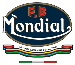 F.B. MONDIAL 10 VOLTE CAMPIONE DEL MONDO trademark
