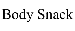 BODY SNACK trademark