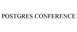 POSTGRES CONFERENCE trademark
