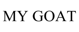 MY GOAT trademark
