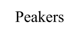 PEAKERS trademark