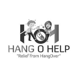 HANG O HELP "RELIEF FROM HANGOVER" trademark