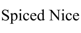 SPICED NICE trademark