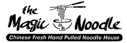 THE MAGIC NOODLE; CHINESE FRESH HAND PULLED NOODLE HOUSE trademark