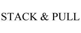 STACK & PULL trademark