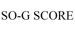 SO-G SCORE trademark