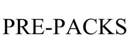 PRE-PACKS trademark